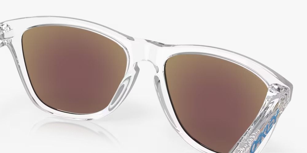 Oakley 9013-D0 Frogskins Crystal Clear Prizm Sapphire 